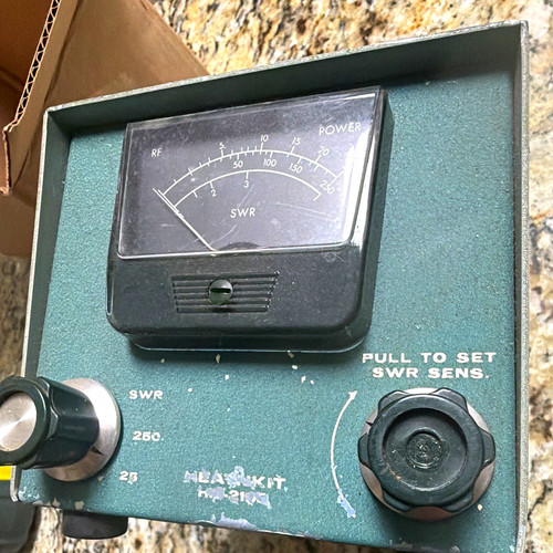 Heathkit 2102 swr rf - hm-2102, swr/rf