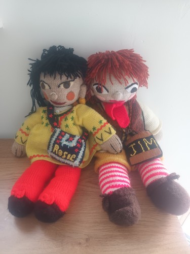 Rosie jim hand knitted - hand, and