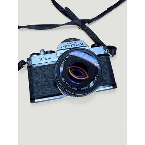 Pentax k1000 35mm film - film, camera