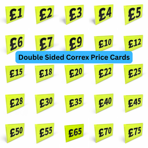 Market stall correx - £1-£75,