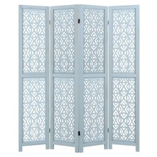 165cm 4-Panel Wooden Room