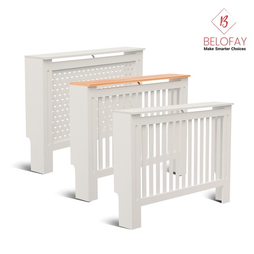 White radiator cover - radiator,