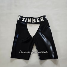 32" Chaps Sinner black rubber