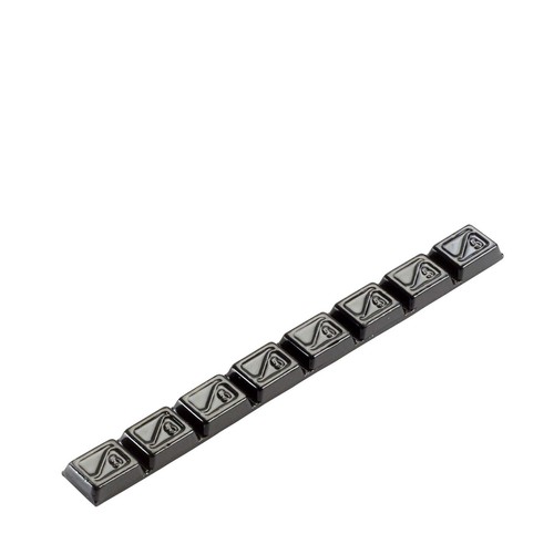 Black self adhesive lead - self,