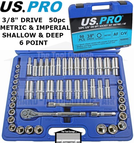Pro tools 50pc socket - us,