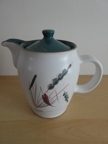 Denby green wheat coffee pot - wheat, 1