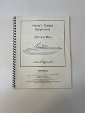 Sea Ray Owner's Manual