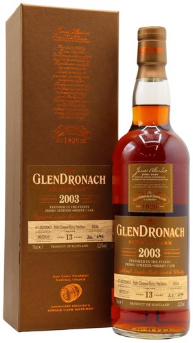 Glendronach batch 14 single - glendronach,