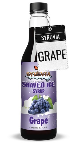 Syruvia snow cone syrup 7oz - syruvia, 12.7oz