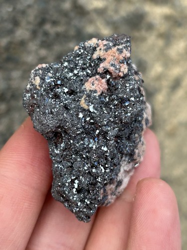 Specularite crystals - crystals, in
