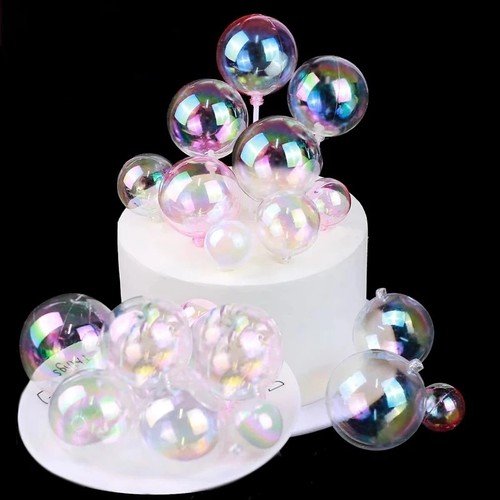 10pcs balls cake topper - balls,