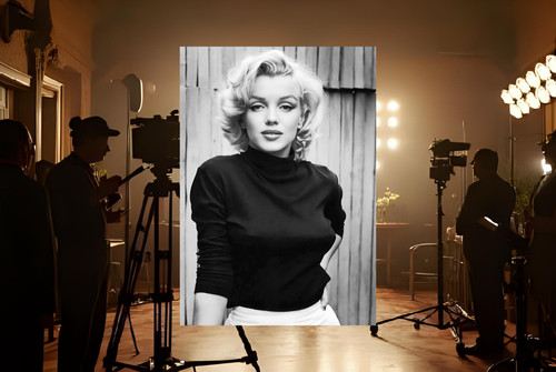 Marilyn monroe poster - marilyn, poster/print