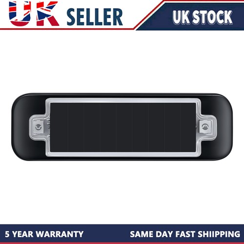Solar powered car led alarm - led,