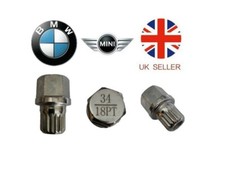 Mini, BMW Locking Wheel Nut Key ABC 34 / 18 Splines