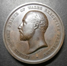 Medallion - Colonial & Indian exhibition 1886 London - Uninscribed Eimer#1725