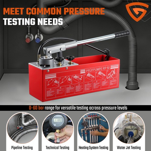 Hydrostatic pressure tester - pressure,