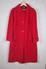 LAMPERT LONDON Red Virgin Wool
