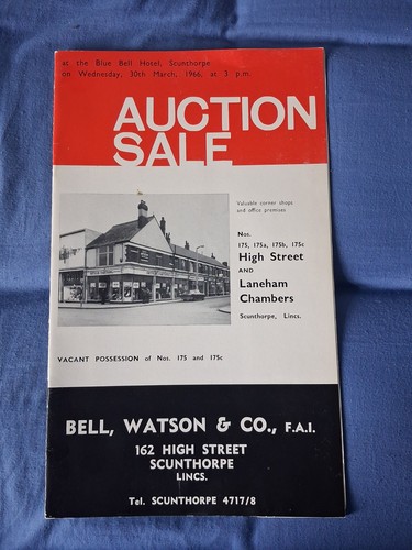 Auction particulars 1966 - auction,