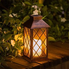Solar LED Flickering Candle