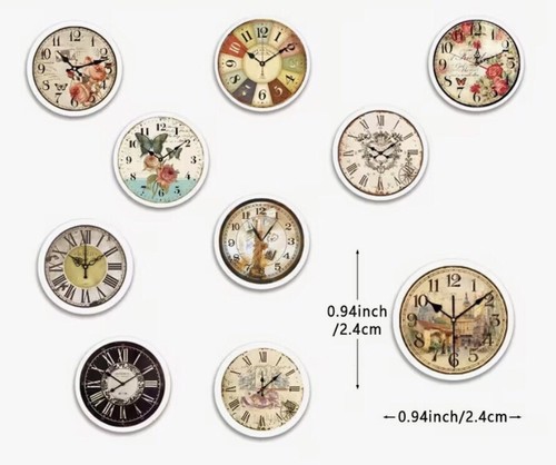 Antique clock faces - 75,