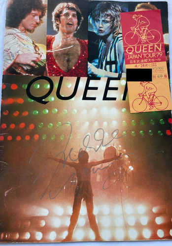 Coa autograph queen freddie - coa,