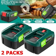 Pack for bosch pba 18v - 18v, 6.0ah