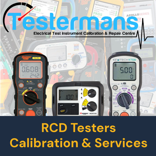 Rcd tester calibration - calibration, |