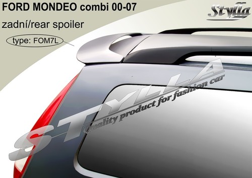 Spoiler rear roof - rear,