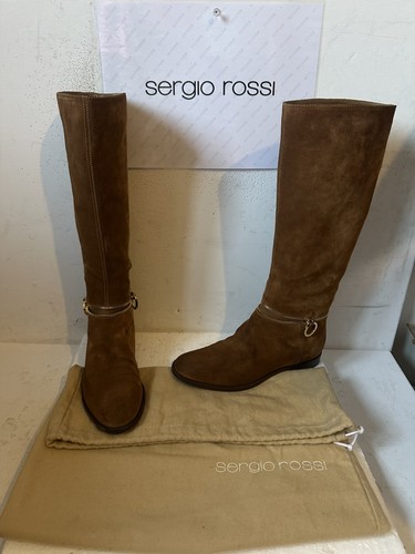 Sergio rossi leather - rossi, knee
