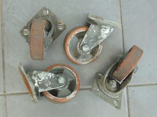 SET 4 ANTIQUE VINTAGE HEAVY