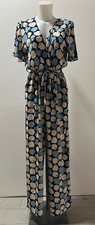 Ladies New QED LONDON  Cross Over Style Jumpsuit Size  8/10  10/12 12/114