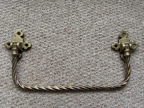 Victorian brass umbrella - victorian,