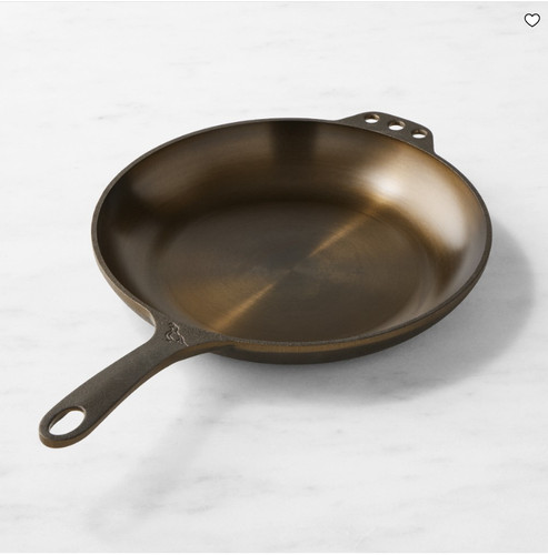 Smithey cast iron chef skillet - cast,