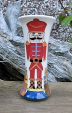 Moorcroft Exquisite ON PARADE  159/6 Trial Vase  Retail Price £425 Nutcracker