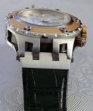 Invicta Reserve 500m WR Watch. Near Mint.Boxed/Papers.Heavy Watch Leather Strap