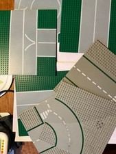 7 Lego Road/Runway base plates