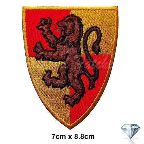 Gryffindor embroidery patch