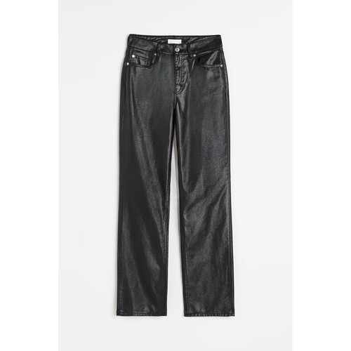 Black coated straight - (cl), hm