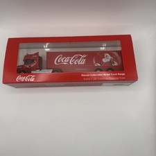 BNIB OO GAUGE OXFORD 1:76 76TCAB004CC Coca Cola Christmas Lorry Scania T Cab