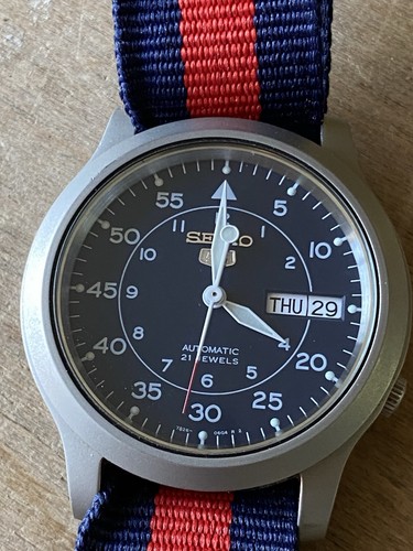 Seiko mens watch - 5, 36mm