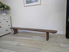 Victorian Pine Chapel Bench