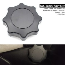 Recliner Seat Adjustment Black Turning Knob For VW Jetta Passat B5 Golf Beetle