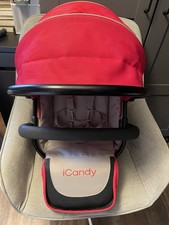 iCandy Peach Blossom Lower Converter Seat Sherbet Black Chassis