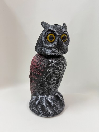 Rotating head owl decoy fake - rotating,