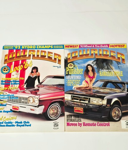 Lowrider magazine lot 1992 - lowrider,