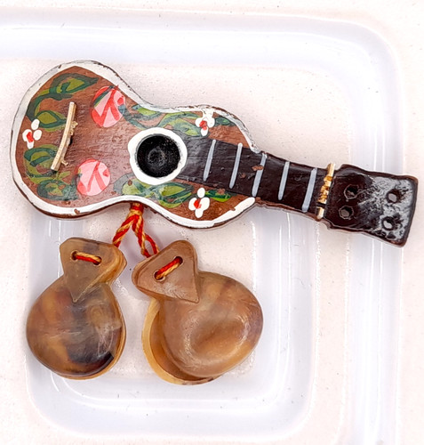 Vintage wooden spanish - spanish, guitar
