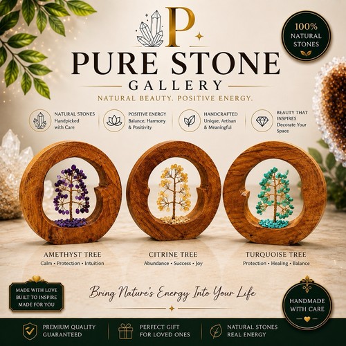 New handmade natural gemstone - handmade,