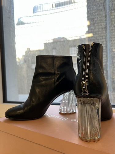 Acne studios black leather - acne,