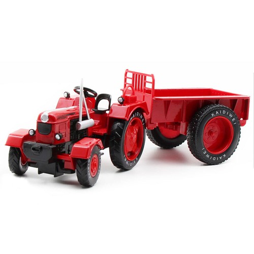 Farm tractor toy with tipping - with,