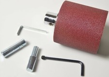 Bench Grinder Drum Sander 75 x 75 mm Drill / Leather Tools sanding attachment